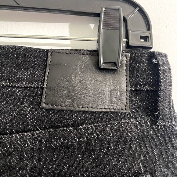 NWT Banana Republic High-Rise Skinny Jeans Black Classic Denim Size 29 Waist‎ - Picture 7 of 12